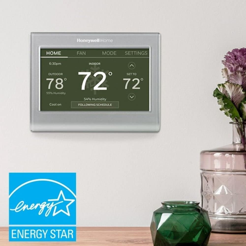 Honeywell 7 Day Programmable Smart Thermostat Gray RTH9585WF1004