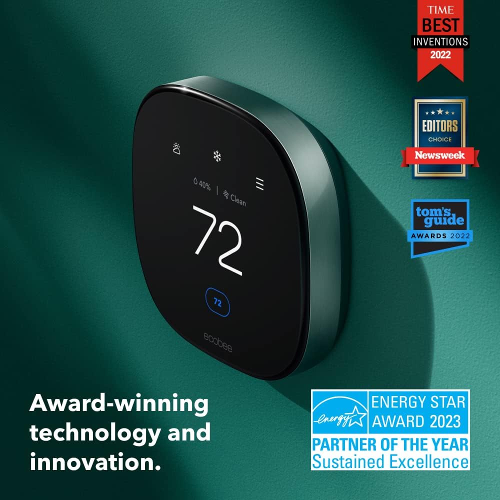 Ecobee Smart Thermostat Premium PRO EB-STATE6P-01