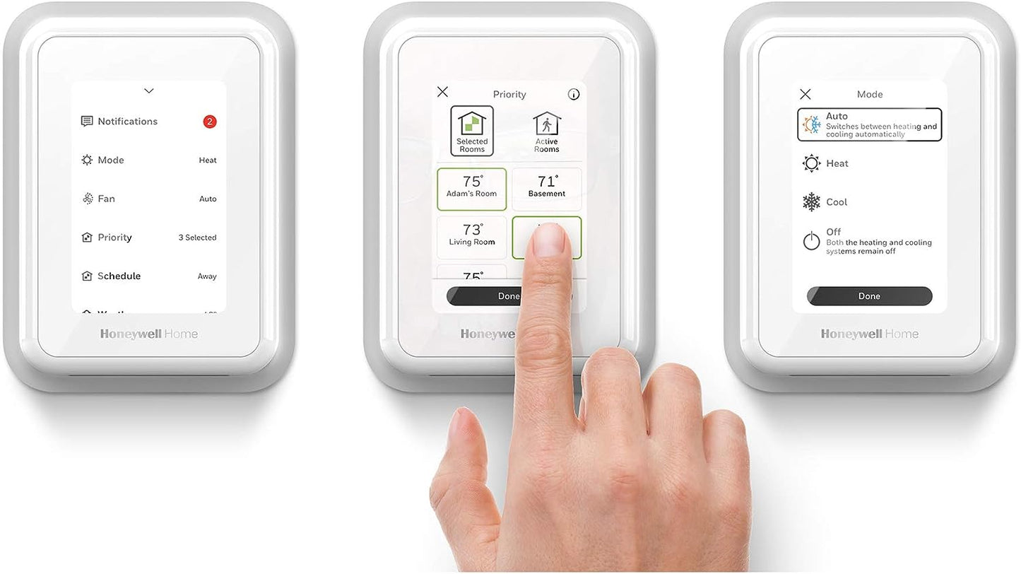 Honeywell Home T9 WiFi Smart Thermostat With Room Sensor