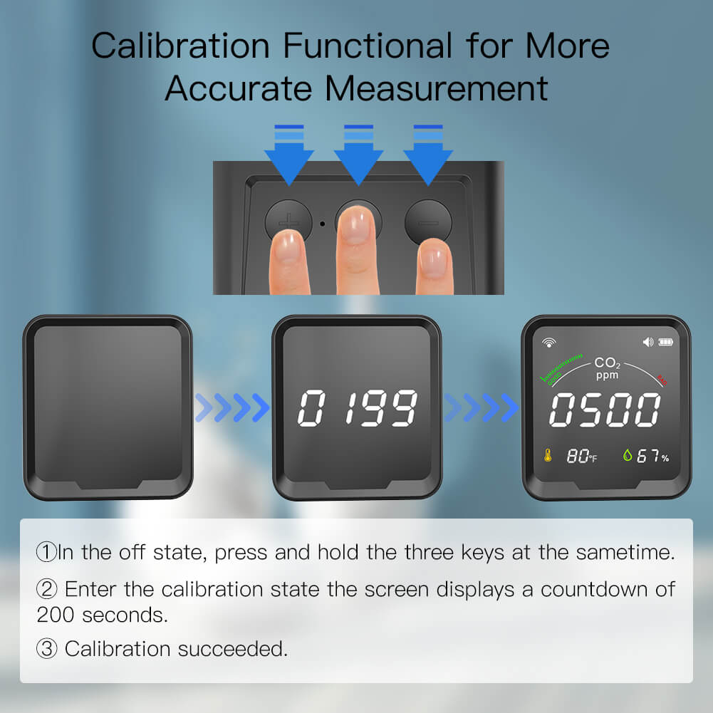 Smart air quality monitor sensor