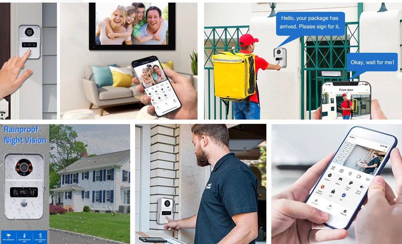 Tuya Smart intercom outdoor station  Wi-FI & POE