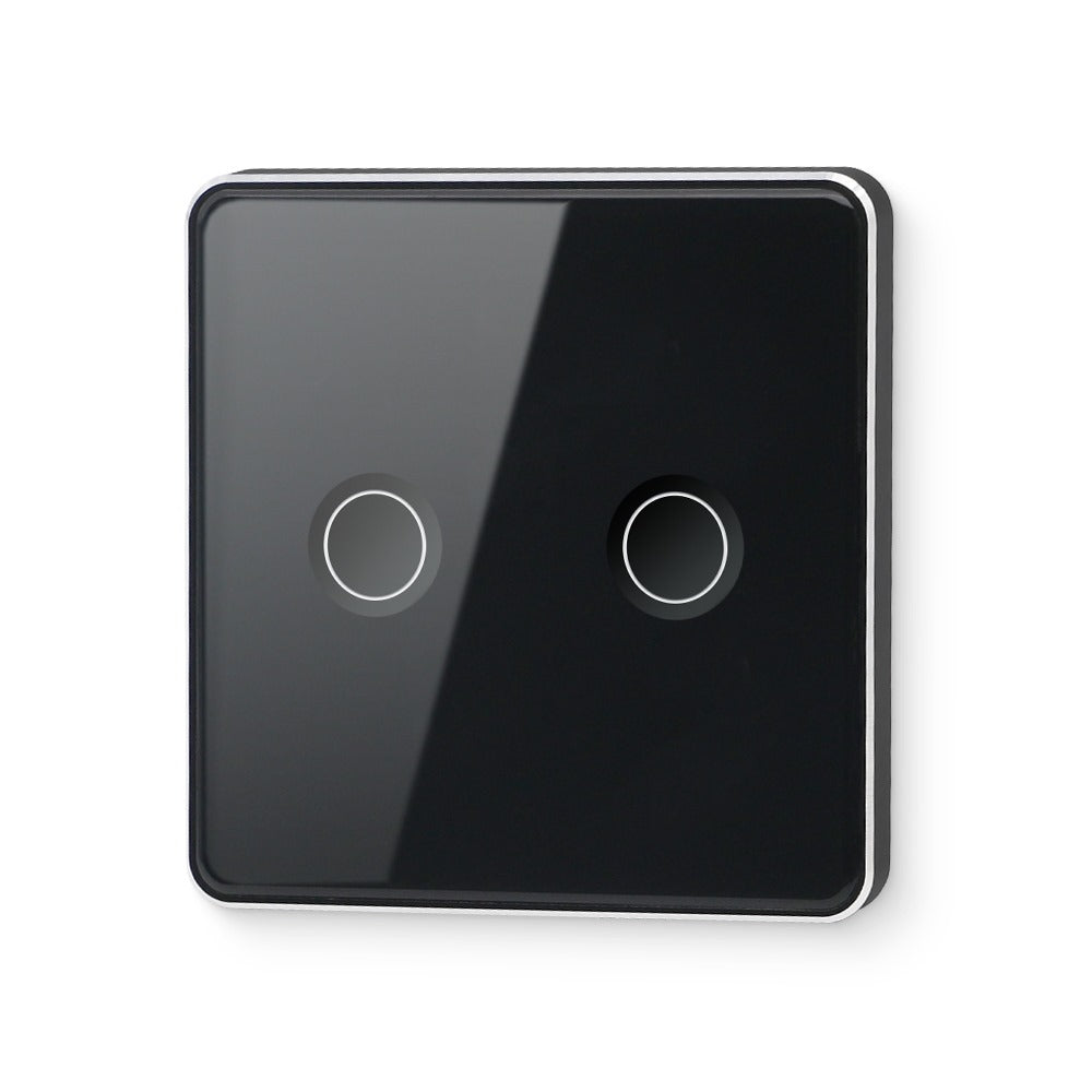 Smart Lights Switch Touch Glass Panel 3D Concave Button - ZigBee