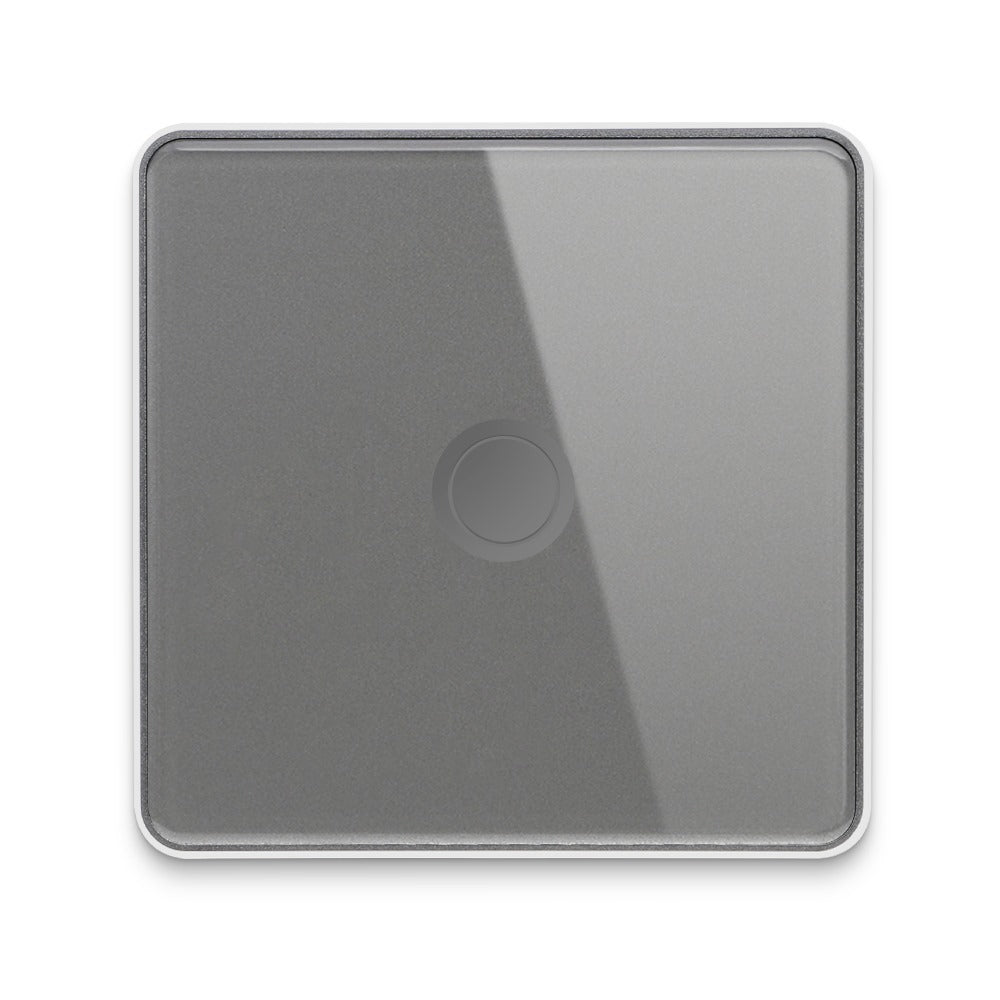 Smart Lights Switch Touch Glass Panel 3D Concave Button - ZigBee