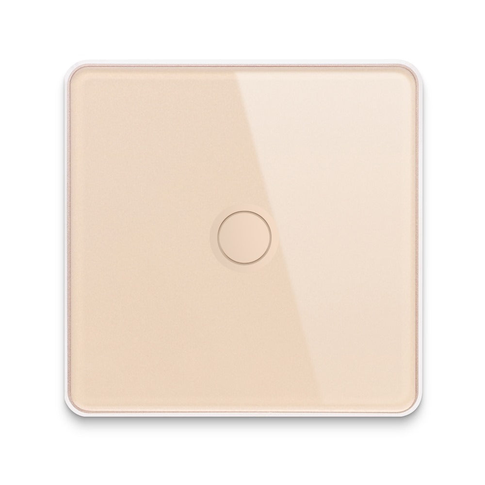 Smart Lights Switch Touch Glass Panel 3D Concave Button - ZigBee