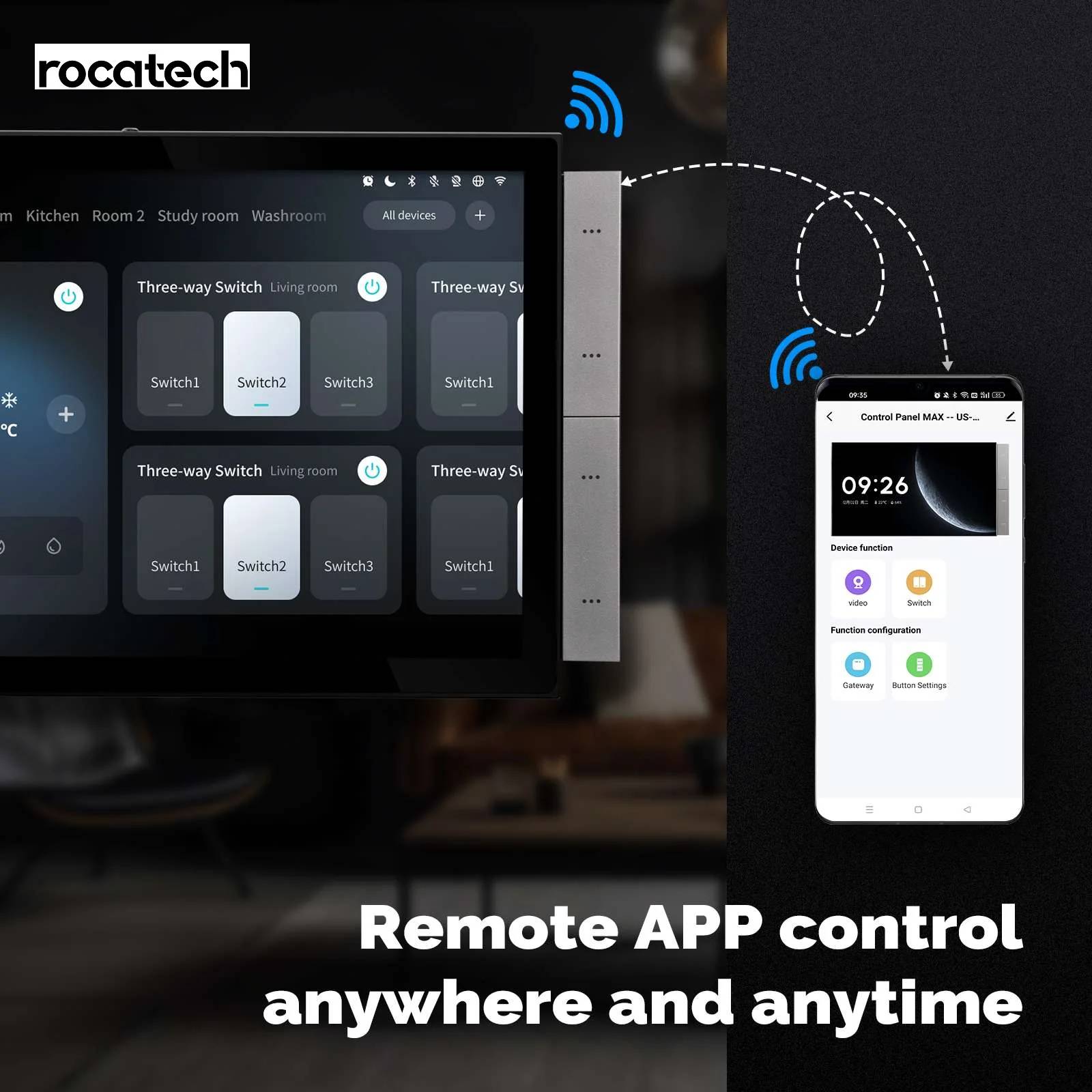 Smart control panel 10 inches