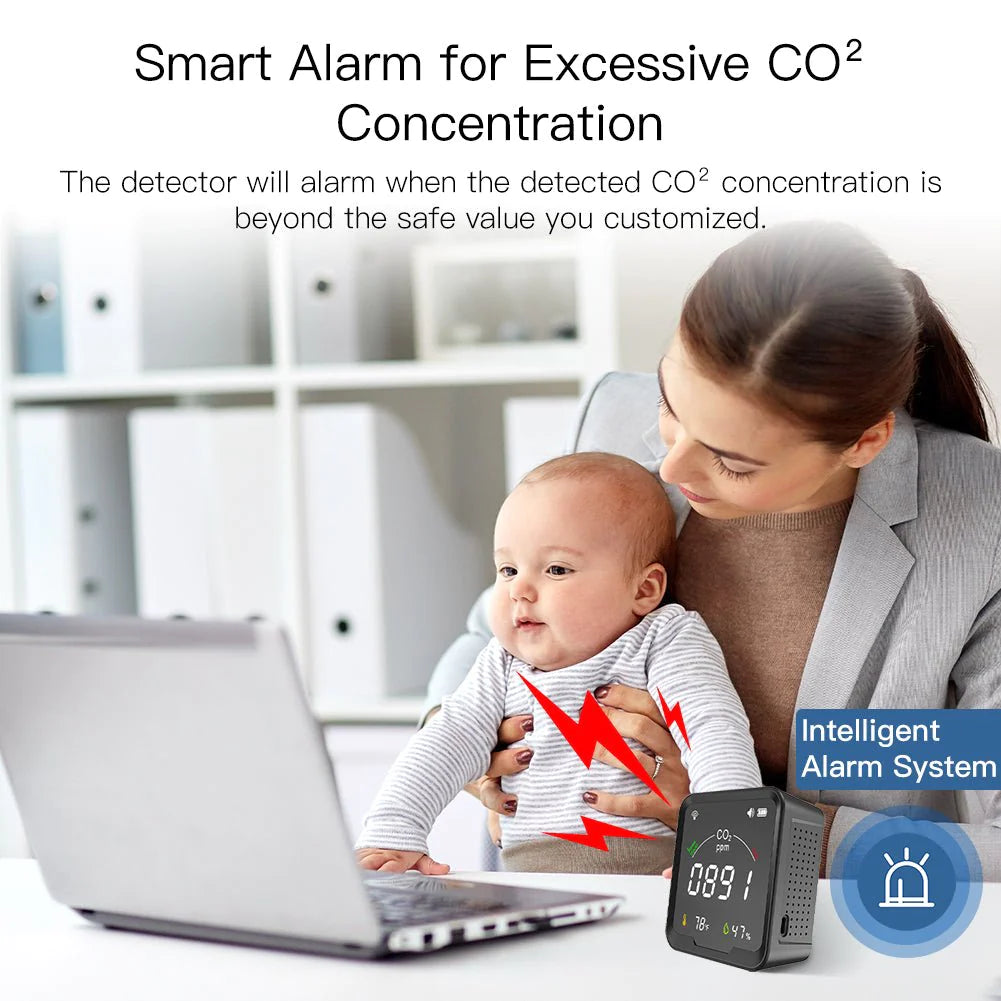 Smart WIFI/Zigbee CO sensor