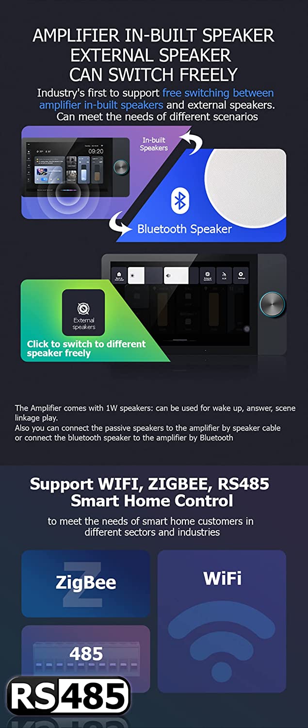 Smart home control panel 10 Inches