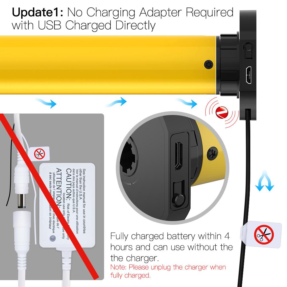 ZigBee Rollar blind motor battery