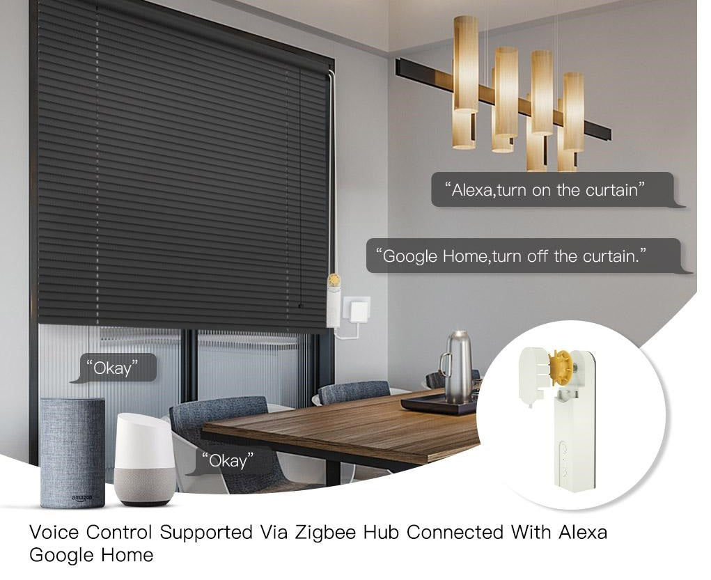 Zigbee Motorized Curtains and Blinds