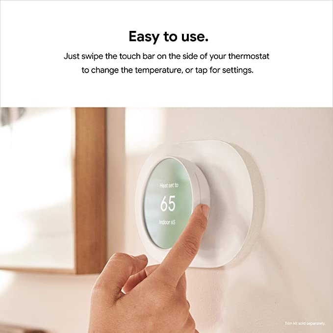 Smart Wifi Thermostat Model Nest thermostat 4th gen