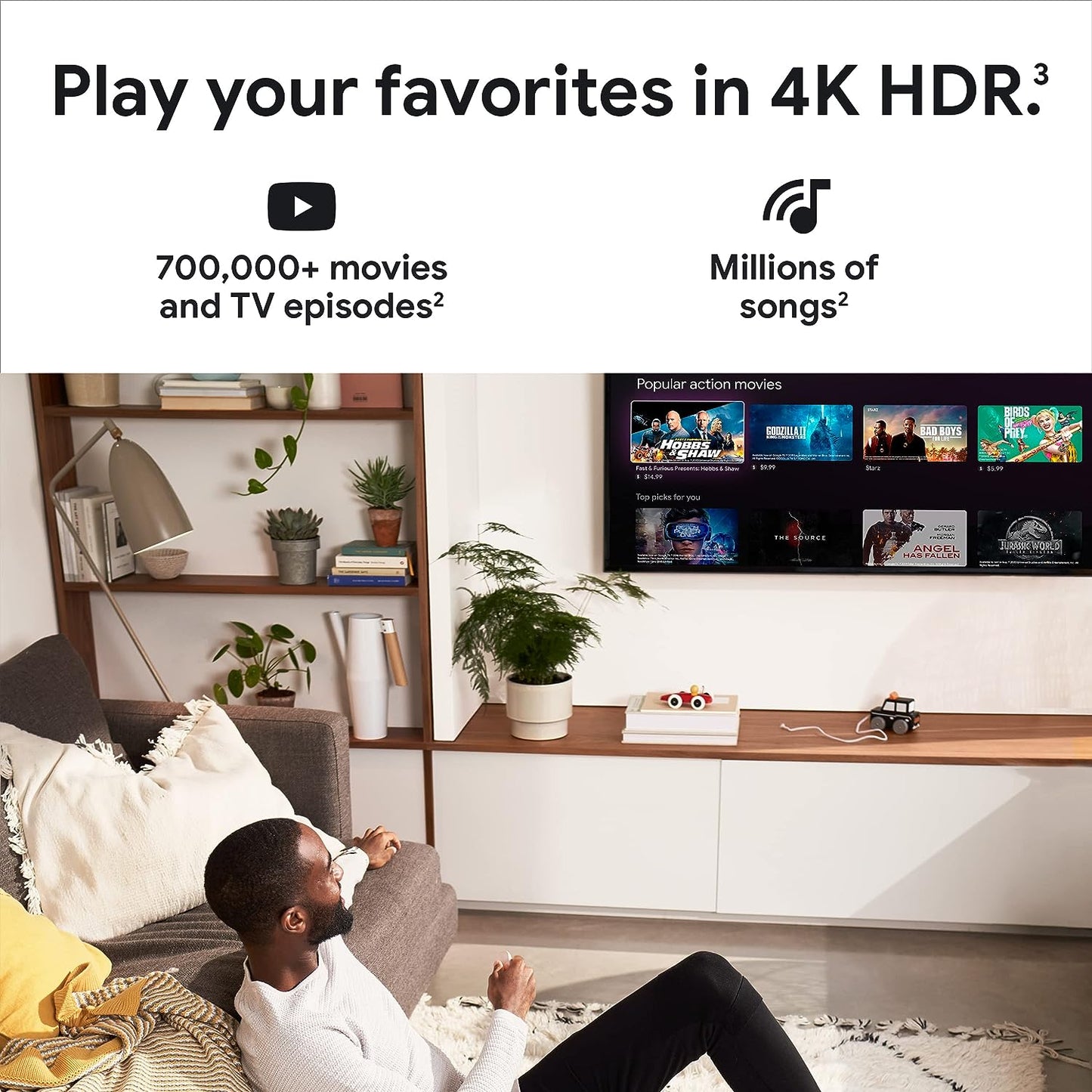 google chromecast tv 4K HD
