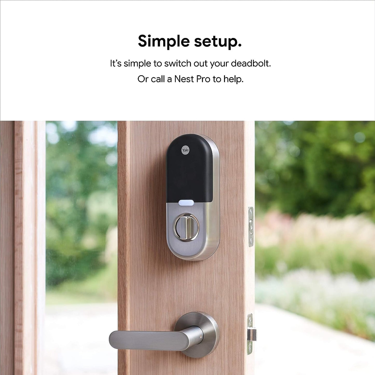 Nest X Yale Lock with Nest Connect