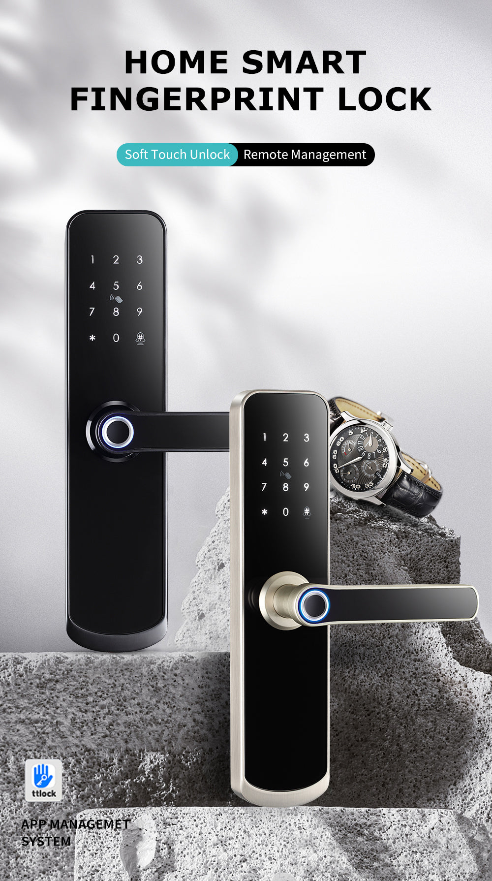 Smart Door Lock Handle A260