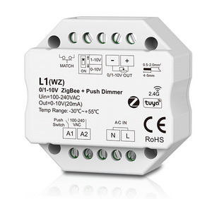 Smart Dimmer module Zigbee 0~10V modulating