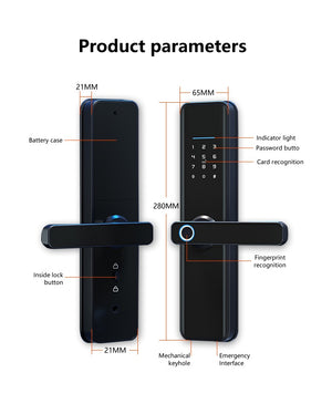 Smart door handle Zigbee