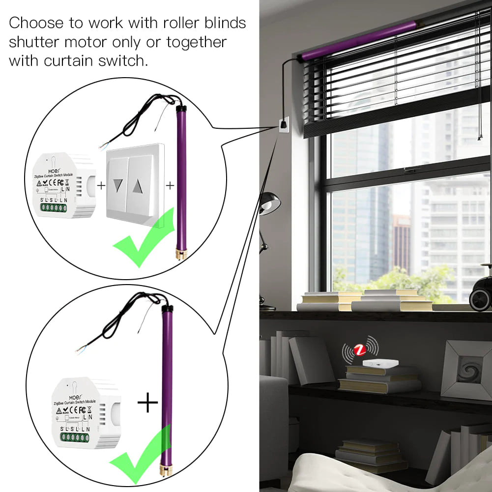 Smart Motorized Curtains Control module