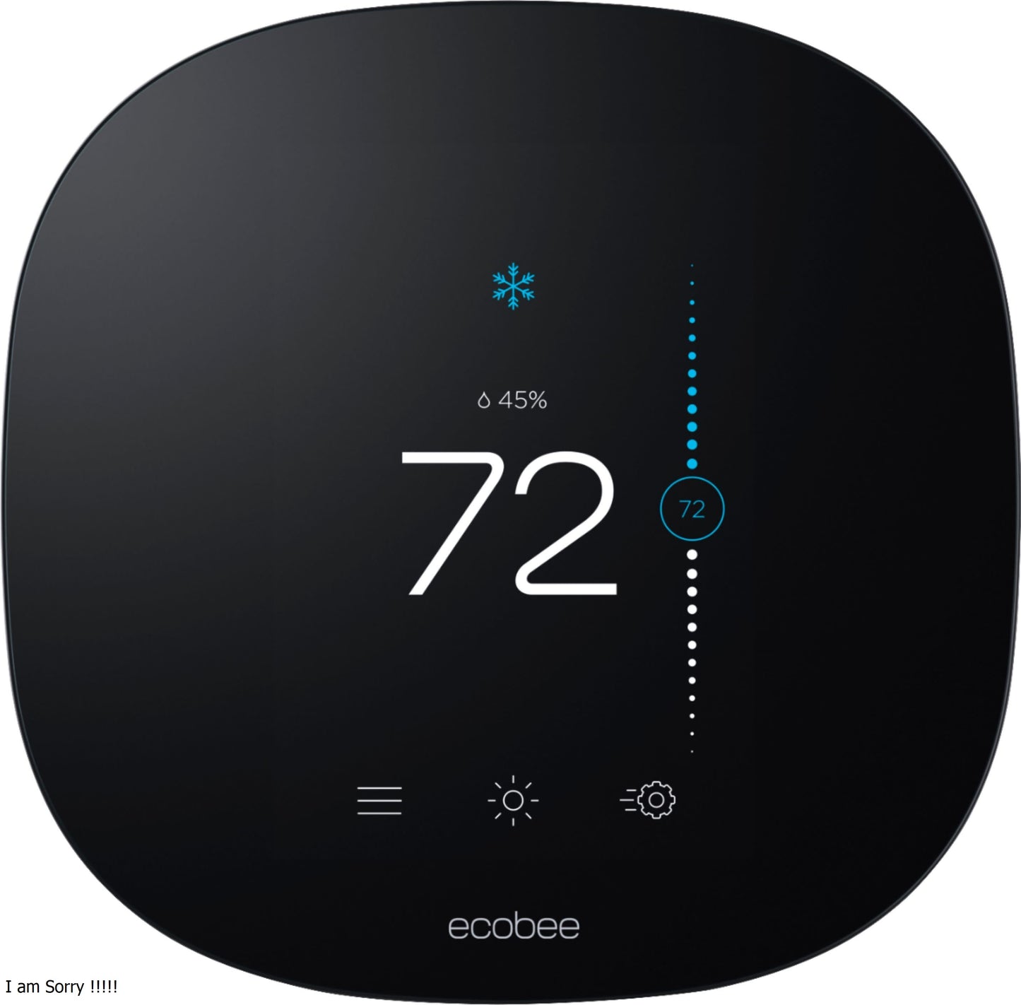 Smart Thermostat Ecobee-Black EB-STATE3LT-02 3 lite 2nd Generation