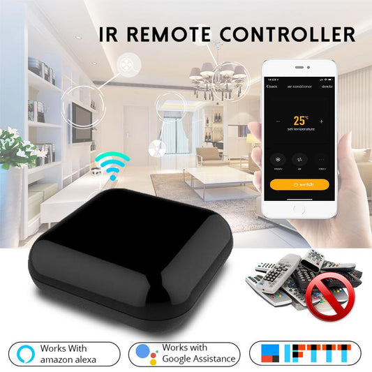 Smart IR remote control AC control|  Wi-Fi Smart IR| Wireless Remote Control SAT| IR TV control         best home automation in dubai.