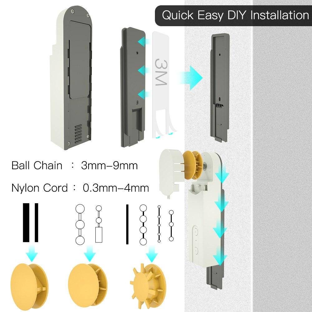 Smart motorized chain roller curtain motor