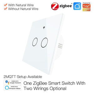 Smart light Switch Touch Zigbee