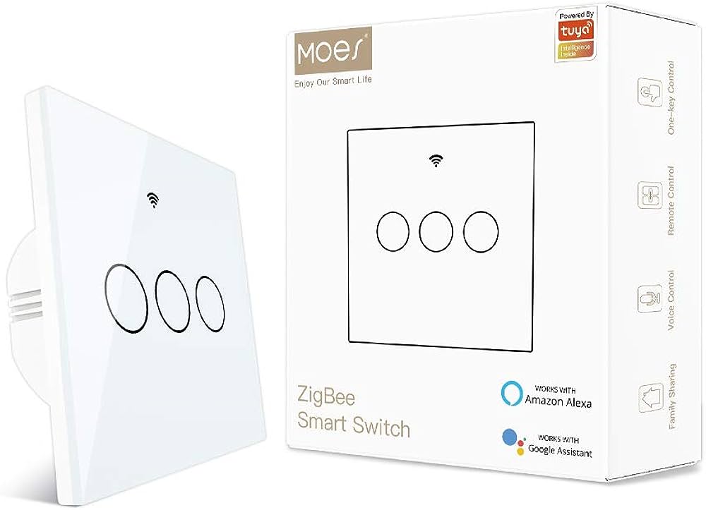 Smart light Switch Touch Zigbee