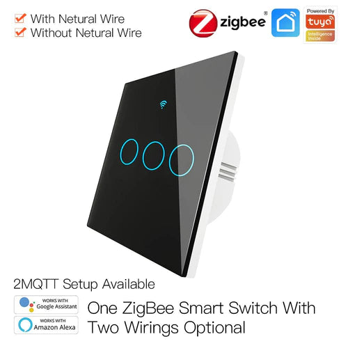 Smart light Switch Touch Zigbee