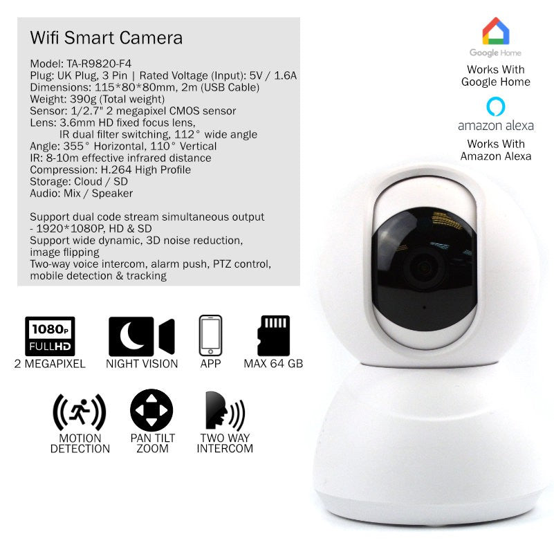 Security cameras home-Smart Wifi Camera