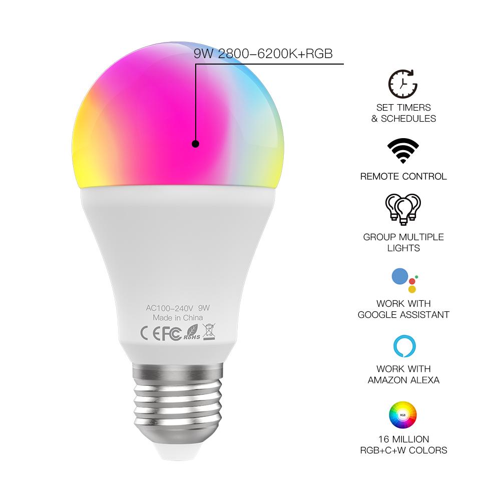 LED Bulb| Wi-Fi Smart LED Dimmable Lamp