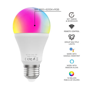 LED Bulb| Wi-Fi Smart LED Dimmable Lamp