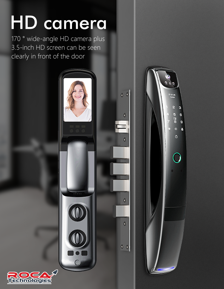 Intercom Lock Smart intercom door lock-Rocatech – ROCATECH.AE