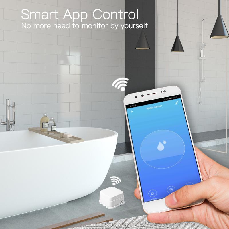 Water Leak Detector|Smart Wi-Fi Flood Sensor