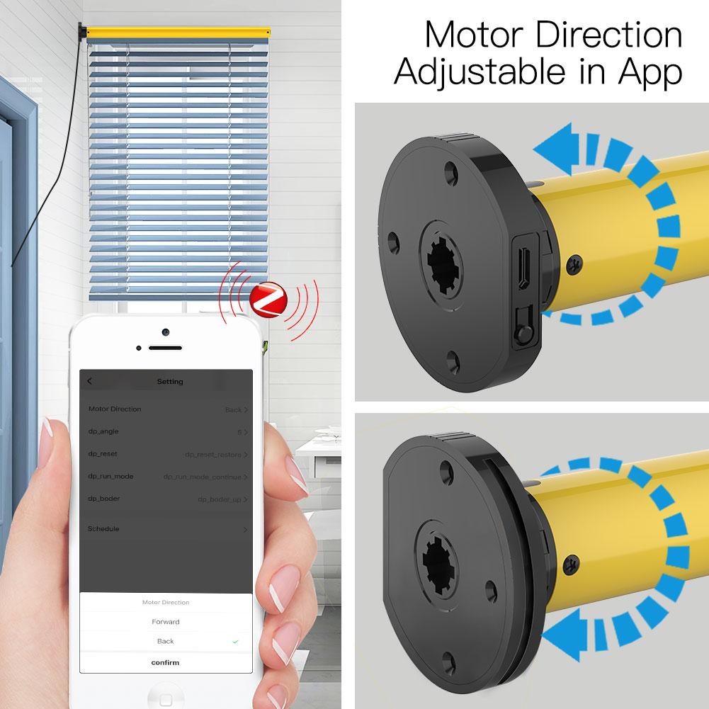 ZigBee Rollar blind motor battery