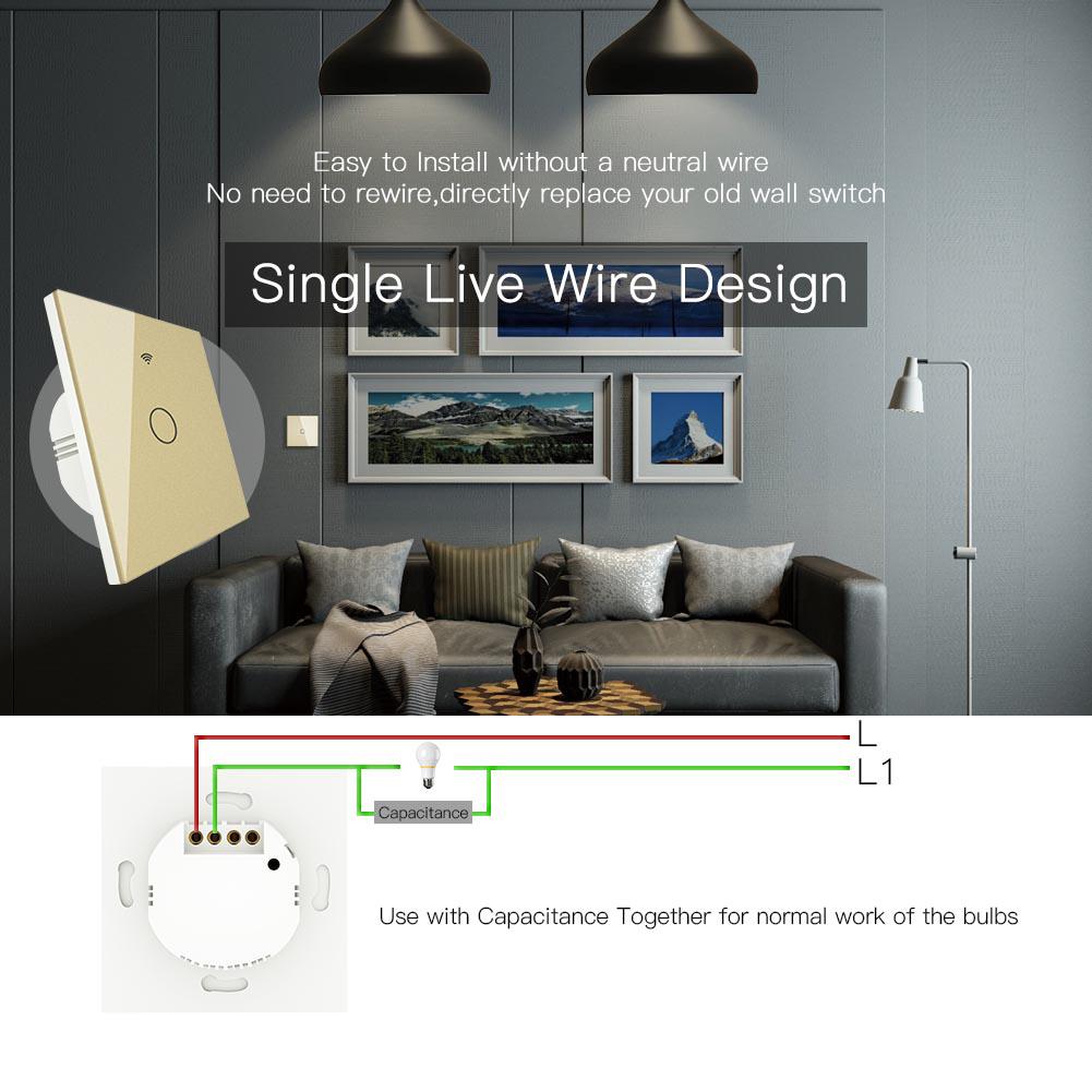 Smart light switch touch - WIFI