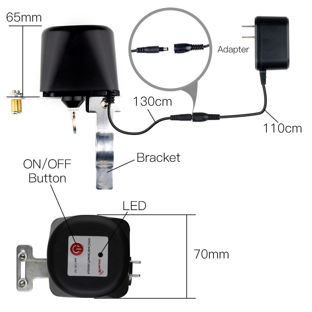 Smart Valve for Gas or Water WIFI